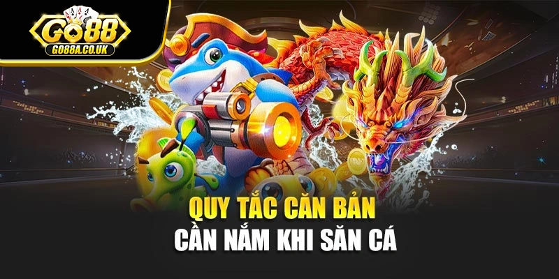 Quy tắc căn bản cần nắm khi săn cá